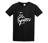 torr Gretsch Drums Distress White LogoMen Cotton Blend Shirt XL
