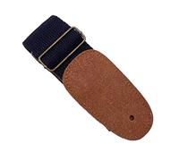 TORR Guitar Strap Folk Adjustable Pure Cotton Guitar Strap Electric Guitar Strap Acoustic Guitar Universal Strap(Black)