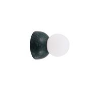 Globen Lighting Torrano wall light, green, Ø 13 cm, IP44