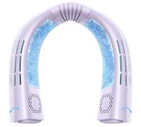 TORRAS Coolify 2026 Neck Air Conditioner 2S PRO, Ice-Feel Semiconductor Cooling Neck Cooler & Personal Air Conditioner for Golf, City Walk, Vacation Travel & Music Festival, Premium Gift, Purple