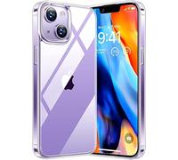 TORRAS For iPhone 14 Plus Case Clear [Real 100% Never-Yellowing & 4K Clear] [NO.1 Military Drop Protective] Silicone Slim Thin iPhone 14 Plus Phone Case Soft Fit Shockproof iPhone 14 Plus Cover Clear