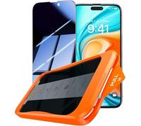 TORRAS for iPhone 16 Pro Screen Protector UNBREAK TOP 9H Privacy Glass