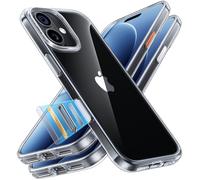 TORRAS for iPhone 17 Case 12FT Military Grade Shockproof, Durable & Sturdy, Velvety Touch and Anti-Slip Texture, Protective for iphone 17 cover, Clear