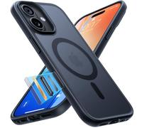 TORRAS for iPhone 17 Case with MagSafe, 12FT Military Grade Shockproof, Durable & Sturdy & Velvety Touch, Magnetic Protective case for iphone 17 cover, Matte Black