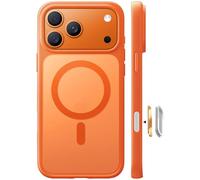 TORRAS for iPhone 17 Pro Case with MagSafe, 12FT Military Grade Shockproof, Durable & Sturdy & Velvety Touch, Magnetic Protective case for iphone 17 pro cover, Orange