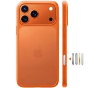 TORRAS for iPhone 17 Pro Max Case 12FT Military Grade Shockproof, Durable & Sturdy, Velvety Touch and Anti-Slip Texture, Protective for iphone 17 pro max cover, Orange