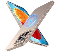 TORRAS Magnetic Slim-Fit for iPhone 16 Pro Max Case, Ultra-Thin 16 ProMax Phone Case Compatible with MagSafe, Light Anti-Scratch Matte Hard PC Bayer 6.9 inch OriginFit, Rose Gold