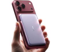 TORRAS MiniMag Pro Slim Magnetic Power Bank for MagSafe, 5000mAh 20W Purple | Ultra Slim, Semi Solid-State Fast Charging Wireless Portable Charger Battery Pack Small, for iPhone 18 Pro Max/17/16/15/14/13
