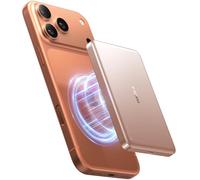 TORRAS MiniMag Slim Power Bank for MagSafe, 10000mAh Magnetic Battery Gold | Fast Charging USB-C Cable, Travel Essential Wireless Magnetic Portable Charger Battery Pack, for iPhone 18 Pro Max/Air/17/16