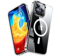 TORRAS Non-Yellowing for iPhone 13 Pro Max Case with MagSafe, 12FT Military Grade Shockproof, Resists Yellowing to180 Days, Magnetic Protective for iPhone 13 Pro Max Cover, Diamond Clear