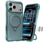 TORRAS Ostand Q3 Air for iPhone 17 Pro Case with Real Airbags, Military Grade Protective | Fit for MagSafe for iPhone 17 Pro cover with Camera Control | Shockproof & Stylish Glacier Blue