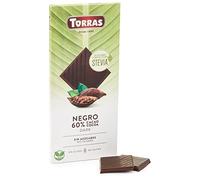 Torras Stevia Dark Chocolate Bar 100 g 60% cocoa