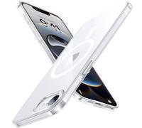 TORRAS Ultra Thin for 2025 iPhone 16e Case [No.1 Magnetic Force] [Slim Fit ＆ Velvety Touch] [20W Safe & Fast Charging] Ultra-Slim and Light Case for iPhone SE 4 2025 case - Crystal Clear