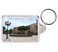 Torremolinos - Costa del Sol - Spain - Double Sided Large Keyring Name Tag Key Ring Chain Fob Novelty Gift/Present