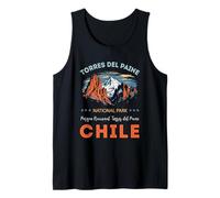 Torres Del Paine Chile Nature Landscape Design Tank Top