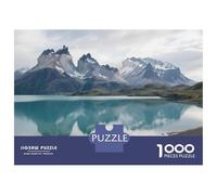 Torres Del Paine National Park 1000 Piece Eco-Friendly Paper Scenic Spot Puzzle Bundle Educational Game Age 12+ Mindfulness Relaxation Holiday Birthday Gift 70x50cm/1000pcs