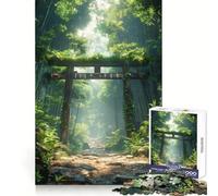 Torri Gate Forest Gateway 1000 Piece Jigsaws for Teenagers Puzzle Logic Toy Together Fun Precision Cut Stylish Gift 38x52cm