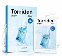 TORRIDEN Dive-in Low Molecular Hyaluronic Acid Mask Sheet 27ml x 6pc BNIB Korean