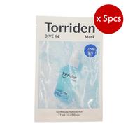 TORRIDEN Dive-In Low Molecule Hyaluronic Acid Mask 27ml x 5pcs