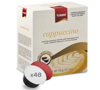 Torrié Cappuccino Pods Compatible with Dolce Gusto® | 24 Coffee Pods + 24 Milk Pods (48 Pods)
