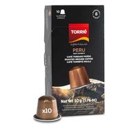 Torrié Compatible with Nespresso® Original Machines Coffee Pods | Home Compostable Capsules | Intense Espresso (10 pods)
