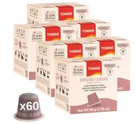Torrié Compatible with Nespresso® Original Machines | Home Compostable Capsules | Classic Espresso (60 pods)