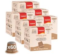 Torrié Compatible with Nespresso® Original Machines | Home Compostable Capsules | Mild Espresso (60 pods)