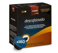 Torrié Decaf Coffee Pods Compatible with Dolce Gusto - Premium Decaffeinated Espresso Capsules - Notes of Caramel, Cocoa & Dried Fruits - Intense & Elegant Medium Roast - 160 Pods