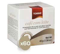 Torrié Latte Capsules for Nespresso® Original Pre-Mixed Coffee & Milk - 60 Pods - Instant Rich Creamy Foam & Gentle Caramel Notes