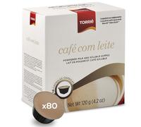 Torrié Latte Pods Compatible with Dolce Gusto® - Italian Style Coffee with Milk Creamy White - Instant Macchiato & Cafe Au Lait (80 Pods)