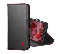 TORRO Case Compatible with Google Pixel 10a 2026 6.3” - Premium Leather Wallet Case with Card Slots (Black)