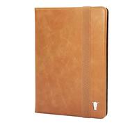 TORRO Case Compatible with iPad 11th/10th Generation - Genuine Leather iPad 10th Gen 2025/2022 Case with Stand Function and Wake/Sleep Function (Tan)