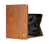 TORRO Case Compatible with iPad 11th/10th Generation - Genuine Leather iPad 10th Gen 2025/2022 Case with Stand Function and Wake/Sleep Function (Tan)