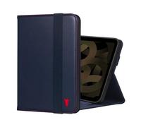 TORRO Case Compatible with iPad Mini 7/6 - Genuine Leather iPad Mini 7th /6th Generation (2024/2021) Cover with Stand Function, Apple Pencil Connectivity and Wake Sleep Function (Navy Blue)