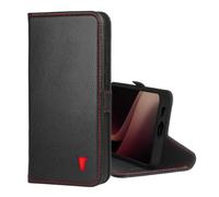 TORRO Case Compatible with Samsung Galaxy A55 5G - Premium Leather Wallet Case with Kickstand and Card Slots (Black)