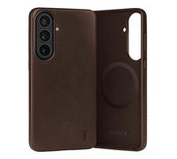 TORRO Case Compatible with Samsung Galaxy S26 Plus 5G 2026 - Premium Leather MagSafe Charging Compatible, Slim Bumper Case (Dark Brown)