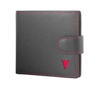 TORRO Classic Leather Wallet - Premium Leather Classic Bifold Wallet with Card Slots, Coin Pocket and RFID Protection (Black)