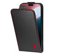 TORRO Flip Case Compatible with iPhone 16 Pro - Premium Leather Wallet Case with Card Slots (Compatible with Official MagSafe Chargers) - Black