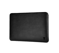 TORRO Laptop Sleeve - Genuine Leather Laptop Case Compatible with 13 inch /14 inch Apple MacBook Pro and MacBook Air (Black)