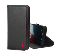 TORRO Leather Case Compatible with iPhone 17e and iPhone 16e (6.1” 2026/2025) - Premium Leather Wallet Case with Kickstand and Card Slots (Black)