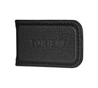 TORRO Leather Money Clip - Premium Leather Magnetic Cash Clip with Microfibre Lining (Black)