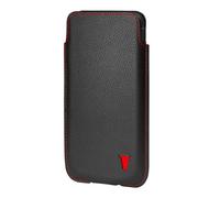 TORRO Leather Pouch Sleeve Case for iPhone 6.9" / 6.7", Black | Genuine Leather, Slim, Lightweight