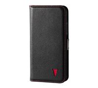 TORRO Leather Case Compatible with iPhone 11 PRO - Genuine Leather Wallet Case/Cover with Card Holder and Stand Function (Black)