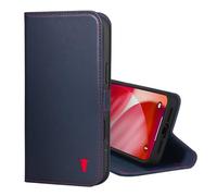 TORRO Leather Wallet Case for iPhone 18 Pro Max and 17 Pro Max, Navy Blue | Premium Leather, Card Slots, Kickstand, Compatible with Offical MagSafe Chargers, GEO-AS-3 Protection