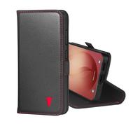 TORRO Leather Wallet Case for Samsung Galaxy S26 2026, Black | Premium Leather, Wireless Charging Compatible, Stand Function, Microfibre Lining, Card Slots