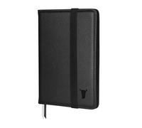 TORRO Passport Holder - Genuine Leather Passport Cover with Elasticated Closure Strap