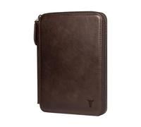 TORRO Travel Wallet - Genuine Leather Travel Organiser with Passport Holder and Detachable Cardholder
