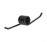 Torsion Handle Return Spring for 3 Ton Floor Hydraulic Jack, Right Side Replacement Part, Black Steel Repair Accessory with 11/16in Center Hole