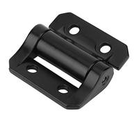Torsion Hinge Adjustable Black Zinc Alloy Steel Torsion Hinge Door Fittings Adjustable Angle Fixed Position for Seamless Mounting (1.2 N.m)