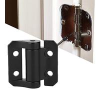 Torsion Hinge, Heavy Duty Adjustable Angle Hinge Black Zinc Alloy Steel Electroplated for Industrial Machinery Glass Door 0.9/1.2/1.8/2.3N.m(Black 2.3N.m)